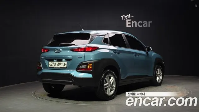 HYUNDAI KONA 2019 — 148 634 км, синий, Корея — под ключ — фото 2
