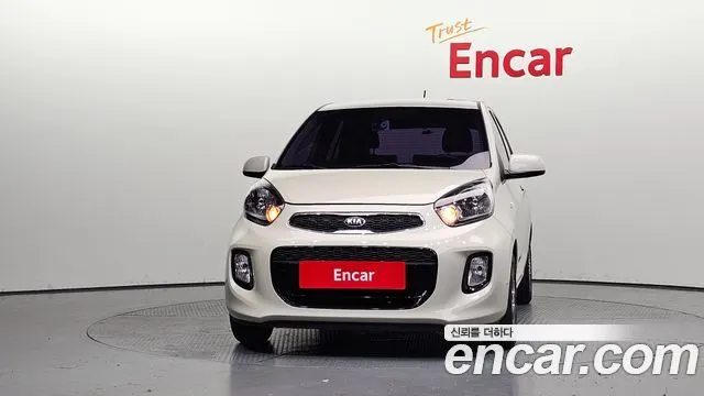 KIA MORNING 2016 — 34 840 км, белый-перламутр, Корея — под ключ — фото 3