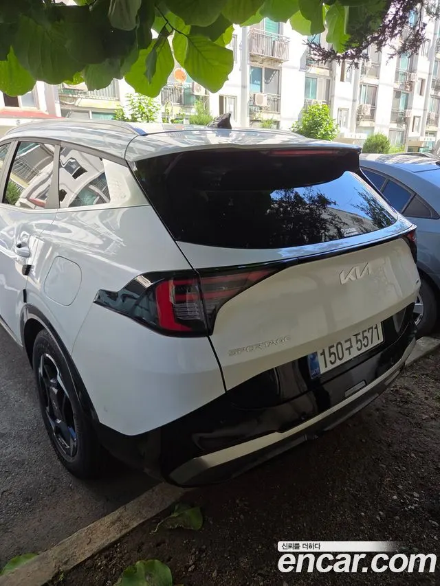 KIA SPORTAGE HYBRID 2025 — 30 000 км, белый, Корея — под ключ — фото 2
