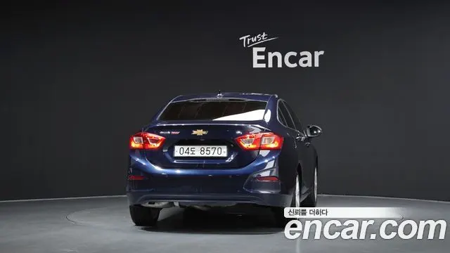 CHEVROLET CRUZE 2017 — 32 512 км, синий, Корея — под ключ — фото 4