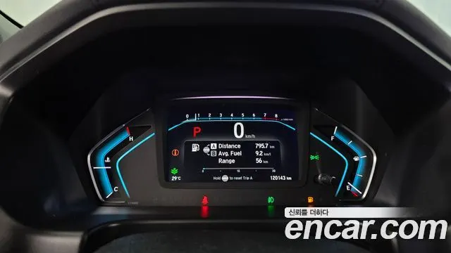 HONDA ODYSSEY 2019 — 120 143 км, чёрный, Корея — под ключ — фото 8