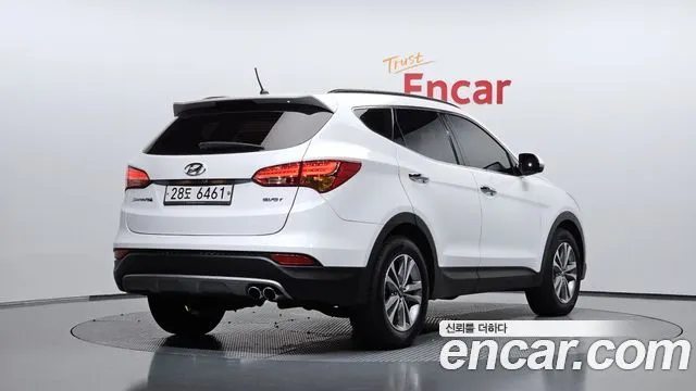 HYUNDAI SANTA FE 2015 — 223 279 км, белый, Корея — под ключ — фото 2
