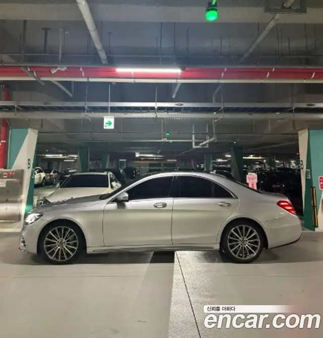 MERCEDES-BENZ S-CLASS W222 2018 — 53 689 км, серебристый, Корея — под ключ — фото 4