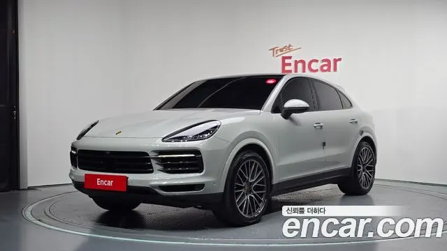 PORSCHE CAYENNE 2021 — 85 365 км, серебристо-серый, Корея — под ключ — фото 1
