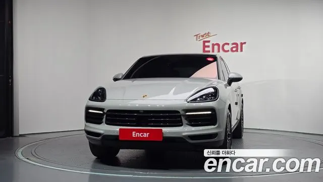 PORSCHE CAYENNE 2021 — 85 365 км, серебристо-серый, Корея — под ключ — фото 3