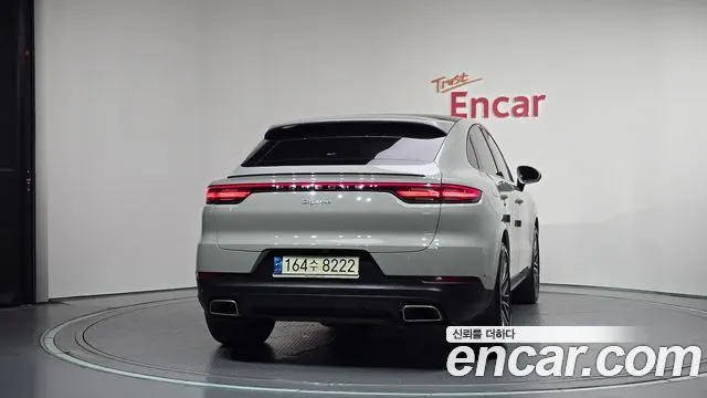 PORSCHE CAYENNE 2021 — 85 365 км, серебристо-серый, Корея — под ключ — фото 4