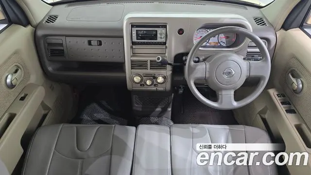NISSAN CUBE 2008 — 42 497 км, белый-перламутр, Корея — под ключ — фото 7