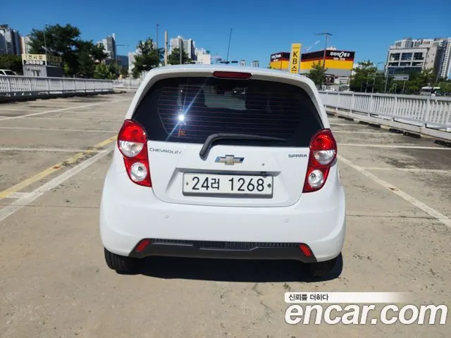 CHEVROLET SPARK 2014 — 99 444 км, белый, Корея — под ключ — фото 3