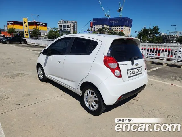 CHEVROLET SPARK 2014 — 99 444 км, белый, Корея — под ключ — фото 4
