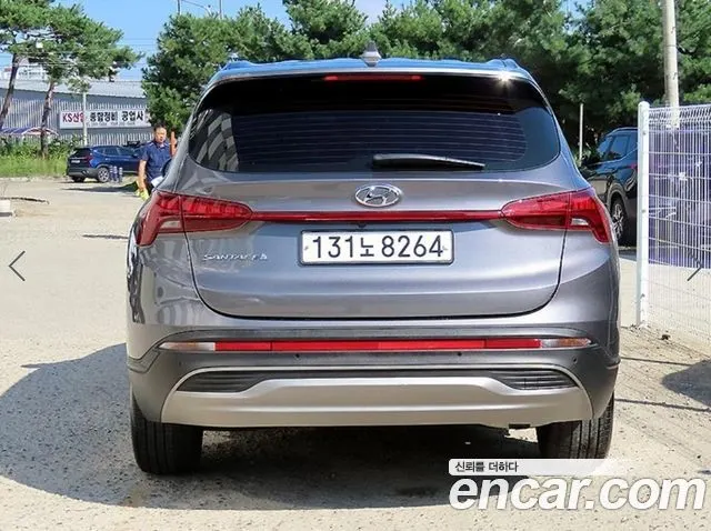 HYUNDAI SANTA FE 2021 — 108 872 км, серебристо-серый, Корея — под ключ — фото 4