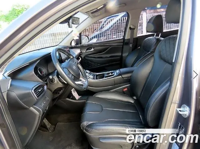 HYUNDAI SANTA FE 2021 — 108 872 км, серебристо-серый, Корея — под ключ — фото 5