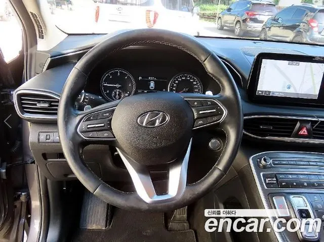 HYUNDAI SANTA FE 2021 — 108 872 км, серебристо-серый, Корея — под ключ — фото 8