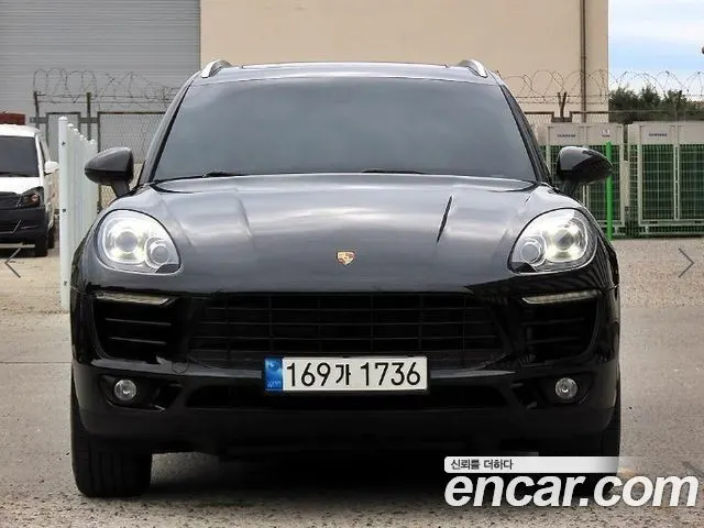 PORSCHE MACAN 2015 — 198 587 км, чёрный, Корея — под ключ — фото 2