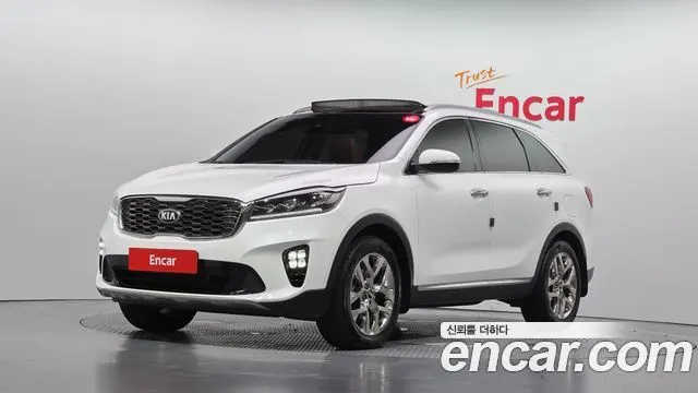 KIA SORENTO 2020 — 155 697 км, белый, Корея — под ключ — фото 1