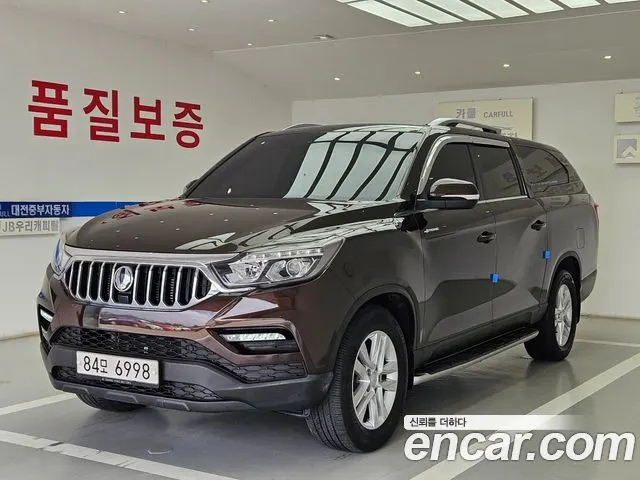 KGM REXTON SPORTS KHAN 2020 — 119 448 км, коричневый, Корея — под ключ — фото 2