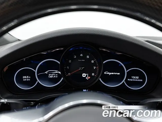 PORSCHE CAYENNE 2021 — 21 480 км, белый-перламутр, Корея — под ключ — фото 8