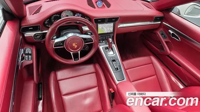 PORSCHE 911 2017 — 53 470 км, серебристо-серый, Корея — под ключ — фото 7