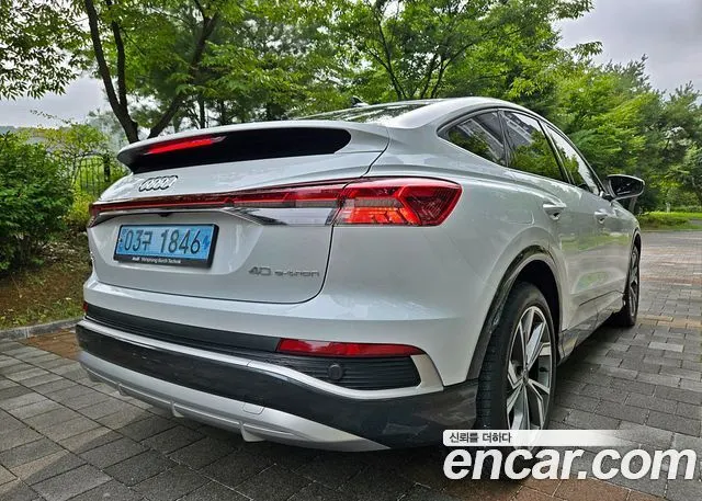 AUDI Q4 E-TRON 2023 — 24 553 км, белый, Корея — под ключ — фото 6