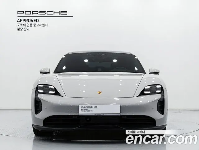 PORSCHE TAYCAN 2024 — 22 040 км, белый-перламутр, Корея — под ключ — фото 3