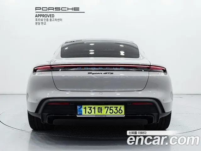 PORSCHE TAYCAN 2024 — 22 040 км, белый-перламутр, Корея — под ключ — фото 4