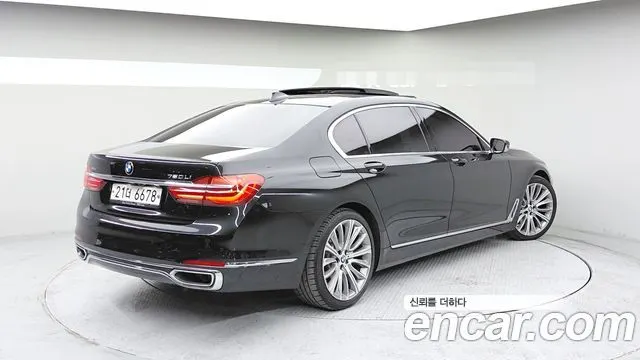 BMW 7 SERIES 2018 — 102 769 км, чёрный, Корея — под ключ — фото 3