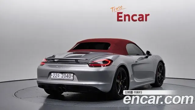 PORSCHE BOXSTER 2016 — 56 876 км, серебристо-серый, Корея — под ключ — фото 2