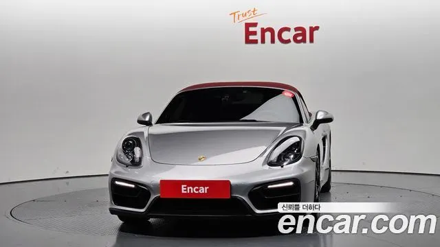 PORSCHE BOXSTER 2016 — 56 876 км, серебристо-серый, Корея — под ключ — фото 3