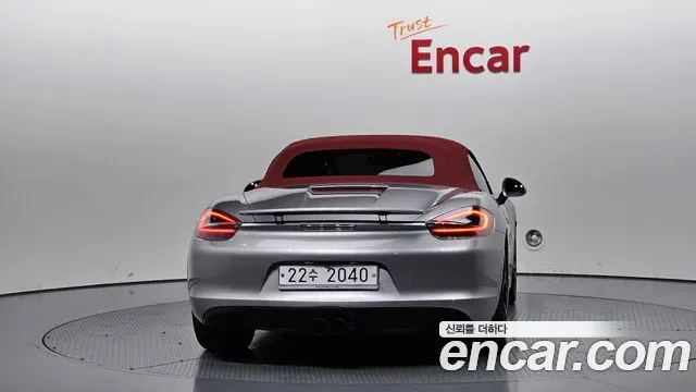PORSCHE BOXSTER 2016 — 56 876 км, серебристо-серый, Корея — под ключ — фото 4