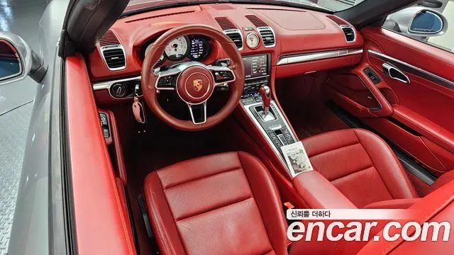 PORSCHE BOXSTER 2016 — 56 876 км, серебристо-серый, Корея — под ключ — фото 7