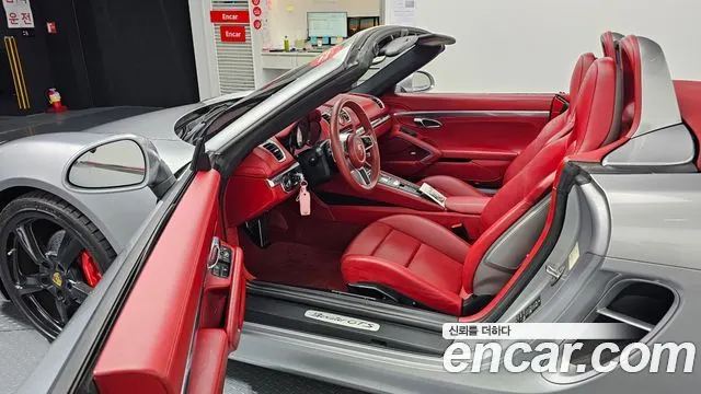 PORSCHE BOXSTER 2016 — 56 876 км, серебристо-серый, Корея — под ключ — фото 10