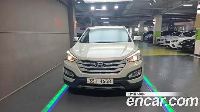 HYUNDAI SANTA FE 2013 — 192 172 км, белый-перламутр, Корея — под ключ — фото 3