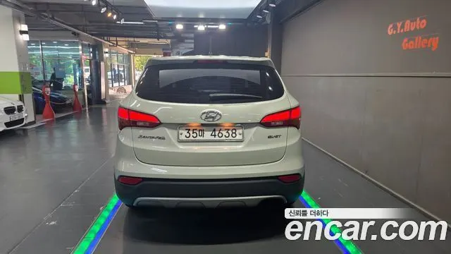 HYUNDAI SANTA FE 2013 — 192 172 км, белый-перламутр, Корея — под ключ — фото 4