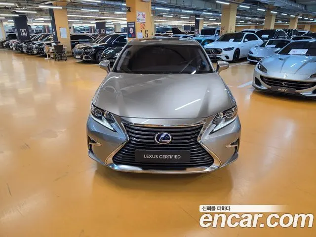 LEXUS ES300H 2016 — 93 642 км, светло-золотистый, Корея — под ключ — фото 3