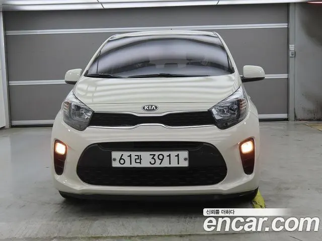 KIA MORNING 2018 — 62 065 км, белый-перламутр, Корея — под ключ — фото 2