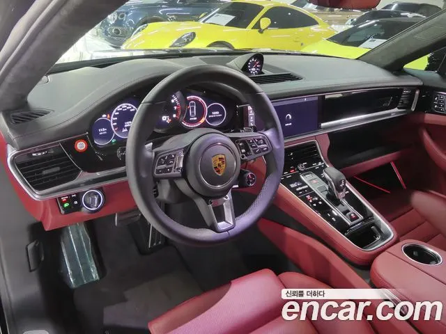 PORSCHE PANAMERA 2019 — 18 000 км, чёрный, Корея — под ключ — фото 5