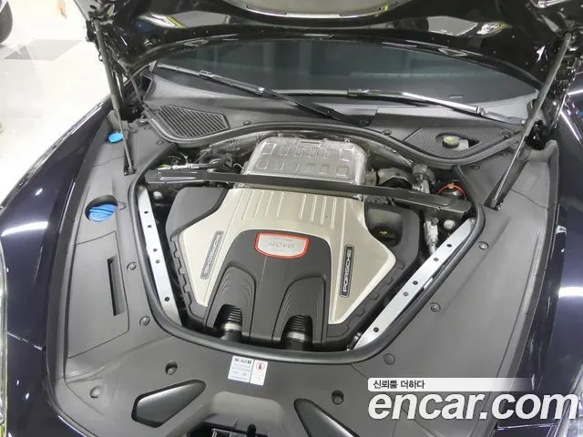 PORSCHE PANAMERA 2019 — 18 000 км, чёрный, Корея — под ключ — фото 6