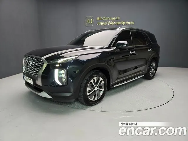 HYUNDAI PALISADE 2019 — 128 491 км, тёмно-зелёный, Корея — под ключ — фото 8