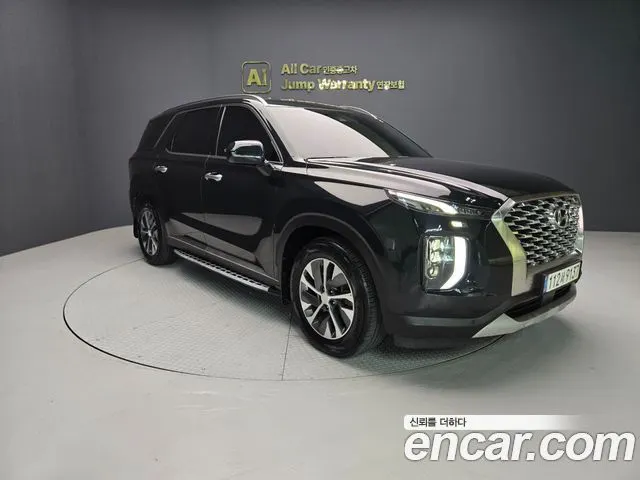 HYUNDAI PALISADE 2019 — 128 491 км, тёмно-зелёный, Корея — под ключ — фото 9