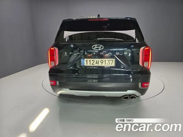 HYUNDAI PALISADE 2019 — 128 491 км, тёмно-зелёный, Корея — под ключ — фото 10