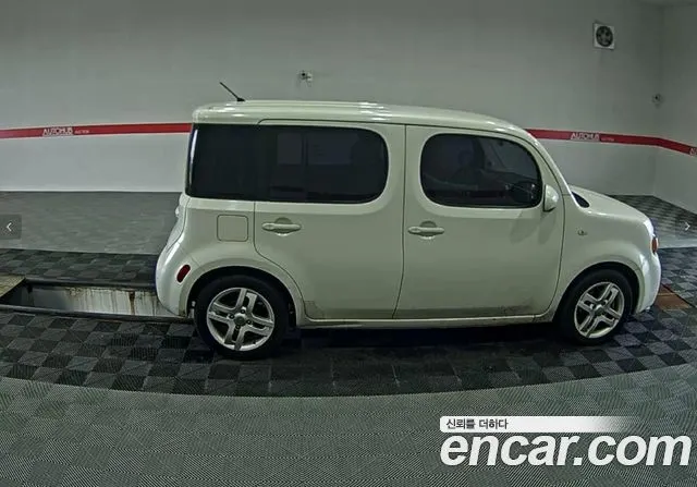 NISSAN CUBE 2014 — 113 338 км, белый-перламутр, Корея — под ключ — фото 2