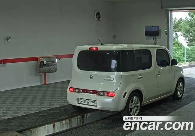 NISSAN CUBE 2014 — 113 338 км, белый-перламутр, Корея — под ключ — фото 3