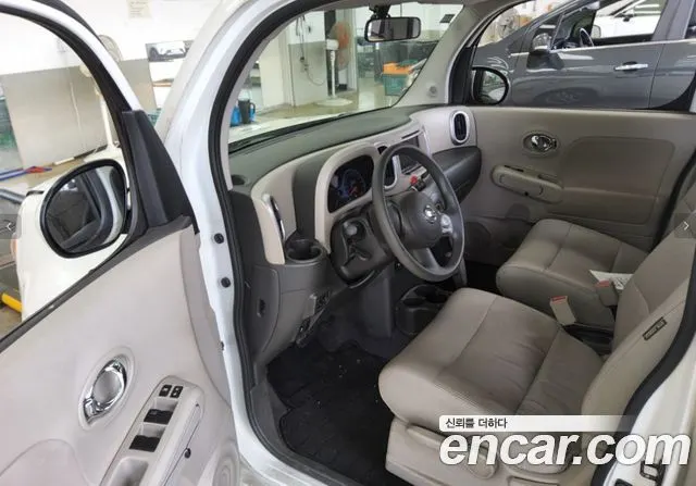 NISSAN CUBE 2014 — 113 338 км, белый-перламутр, Корея — под ключ — фото 7