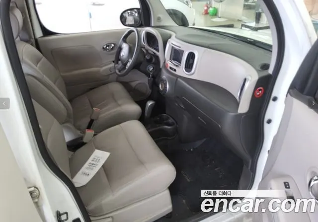 NISSAN CUBE 2014 — 113 338 км, белый-перламутр, Корея — под ключ — фото 10