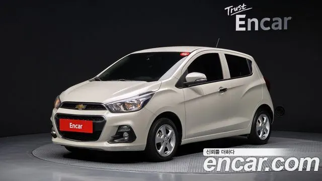 CHEVROLET SPARK 2018 — 143 940 км, белый-перламутр, Корея — под ключ — фото 1