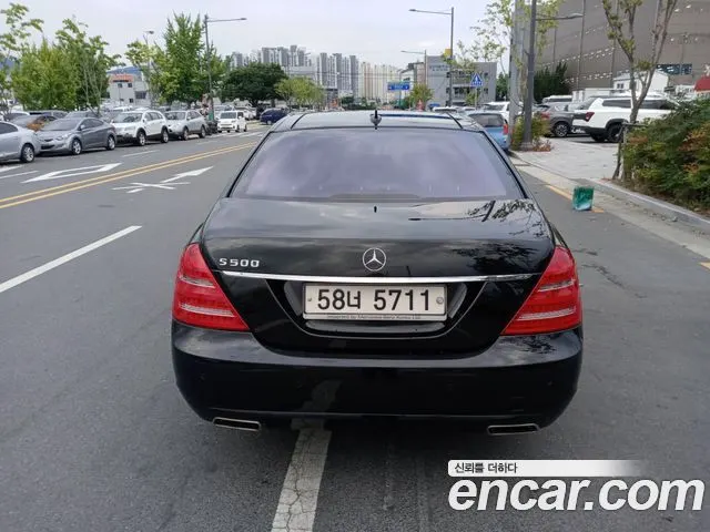 MERCEDES-BENZ S-CLASS W221 2010 — 258 027 км, чёрный, Корея — под ключ — фото 3