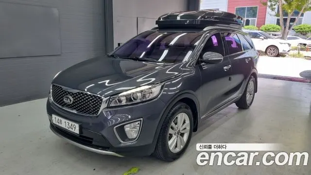 KIA SORENTO 2015 — 165 099 км, серый, Корея — под ключ — фото 1