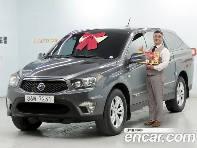 KGM KORANDO SPORTS 2015 — 175 992 км, серый, Корея — под ключ — фото 12