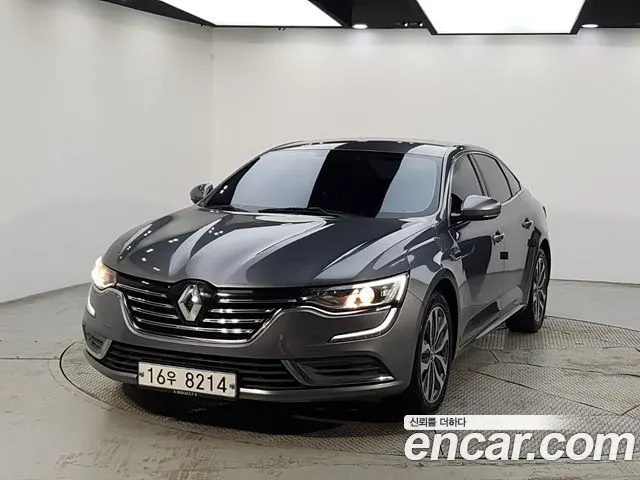 RENAULT KOREA SM6 2016 — 130 000 км, серый, Корея — под ключ — фото 11