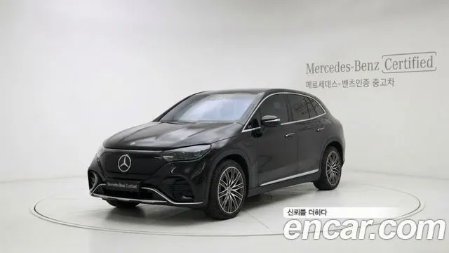 MERCEDES-BENZ EQE SUV X294 2025 — 10 515 км, чёрный, Корея — под ключ — фото 1