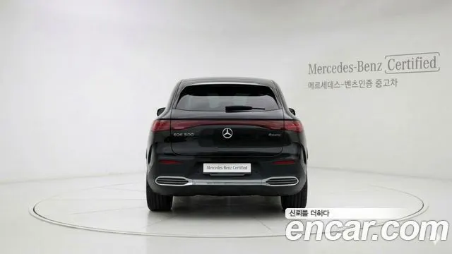 MERCEDES-BENZ EQE SUV X294 2025 — 10 515 км, чёрный, Корея — под ключ — фото 4